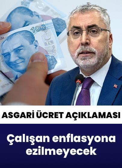 Çalışan enflasyona ezilmeyecek... Bakan Işıkhan'dan asgari ücret açıklaması