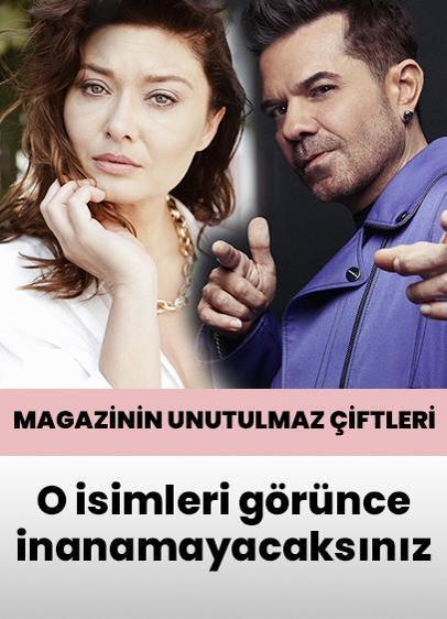 Magazin dünyasının unutulmaz çiftleri... Bu ünlülerin aşk yaşadıklarına inanamayacaksınız