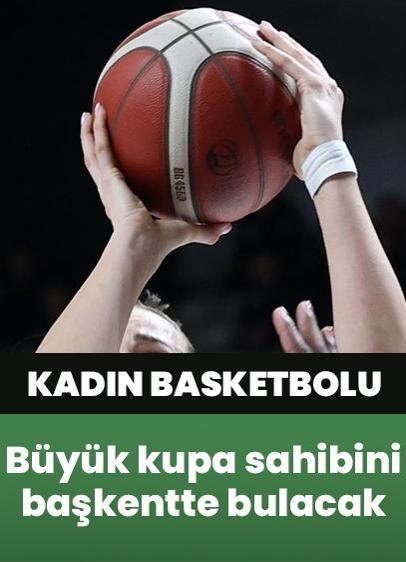 Kadın basketbolunda en büyük kupa sahibini başkentte bulacak