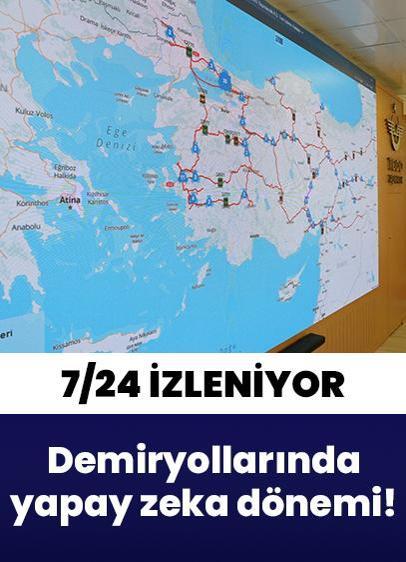 Demiryollarında yapay zeka dönemi! "Kaza oranlarında 2023 yılına göre yüzde 9,4 iyileşme sağladık"