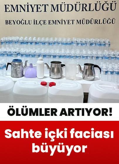 Sahte içki faciası büyüyor