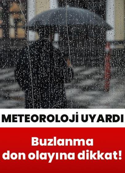 Meteorolojiden kuvvetli sağanak ve kar uyarısı