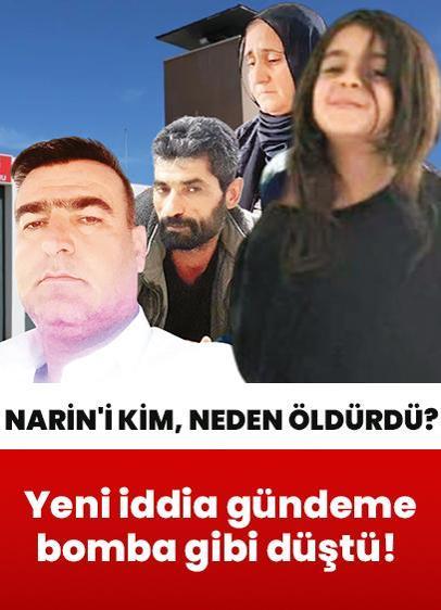 Narin Güran cinayetinde yeni iddia gündeme bomba gibi düştü! Narin'i kim, neden öldürdü? Sır perdesi aralanıyor