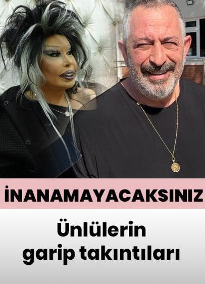 Ünlülerin dikkat çeken alışkanlıkları ve takıntıları ortaya çıktı