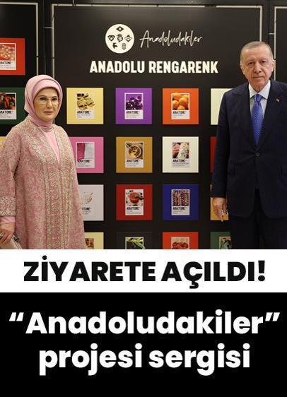 "Anadoludakiler" projesi sergisi ziyarete açıldı