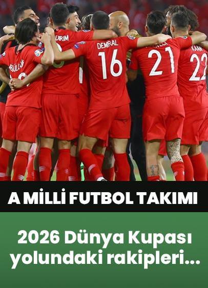 2026 Dünya Kupası... A Milli Futbol Takımı'nın muhtemel rakipleri belli oldu