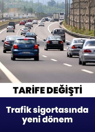 Zorunlu trafik sigortasında yeni dönem