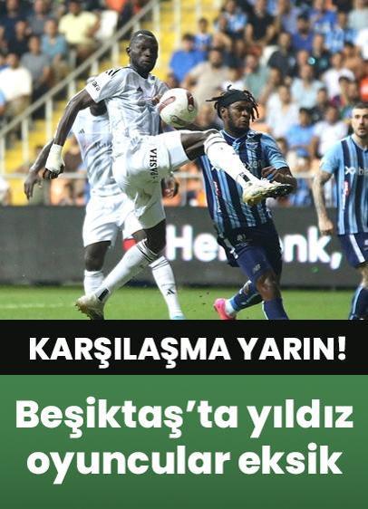 Beşiktaş ve Adana Demirspor Süper Lig'in 16. haftasında karşı karşıya gelecek!