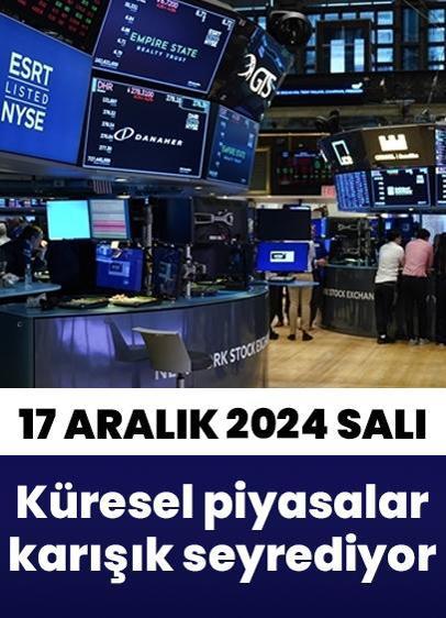 Küresel piyasalar karışık seyrediyor