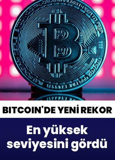 Bitcoin'de yeni rekor