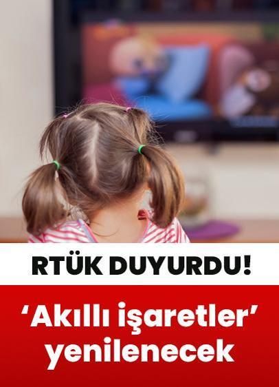 Televizyon programlarındaki "akıllı işaretler" yenilenecek