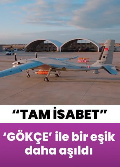 GÖKÇE güdümlü kiti "tam isabet"