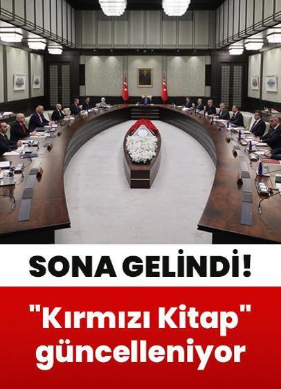 "Kırmızı Kitap"ın güncellenmesinde sona gelindi