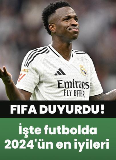 Futbolda 2024'ün en iyileri belli oldu