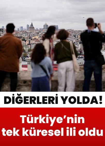 Türkiye'nin tek küresel ili seçildi! 5 şehirde potansiyel taşıyor