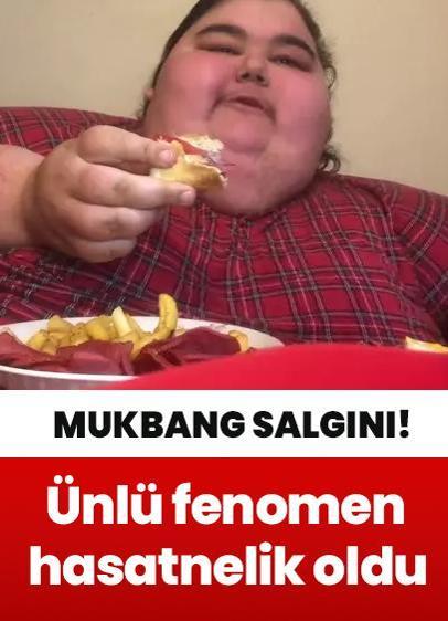 Sosyal medyada mukbang salgını! Ünlü fenomen Efecan Kültür hastanelik oldu