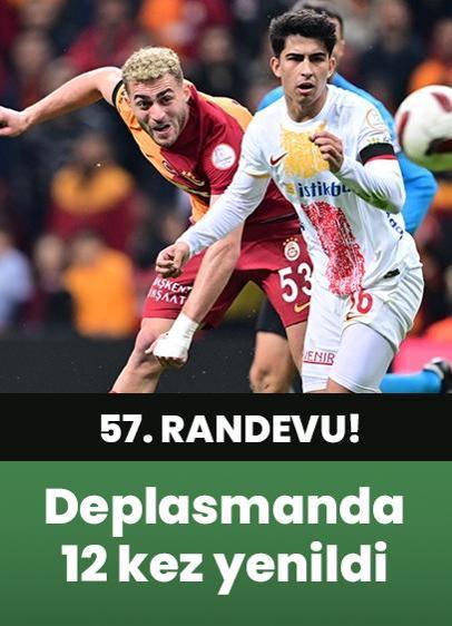 57. randevu! Galatasaray ile Kayserispor yarın karşılaşıyor