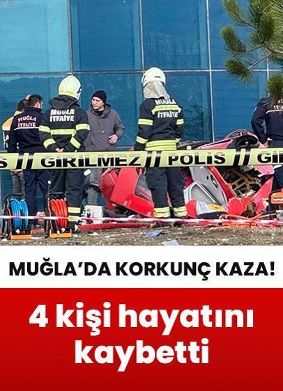 Muğla'da korkunç kaza! Hastaneye çarpan helikopter düştü