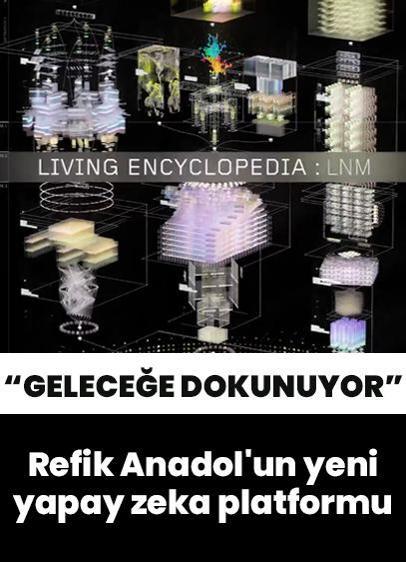 Emine Erdoğan'dan Refik Anadol'un yapay zeka platformu paylaşımı: Doğanın mucizesi teknolojinin zekasıyla geleceğe dokunuyor