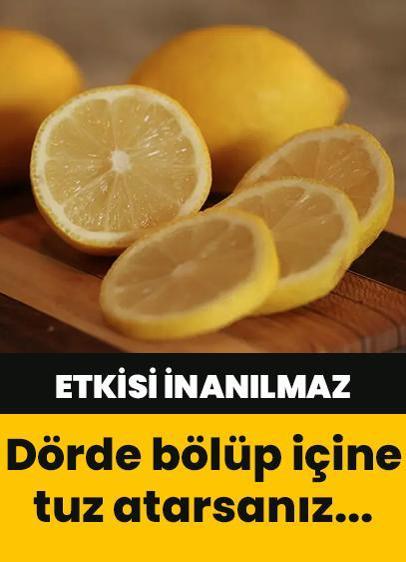 Limon dilimleriyle uyumanın inanılmaz etkisi