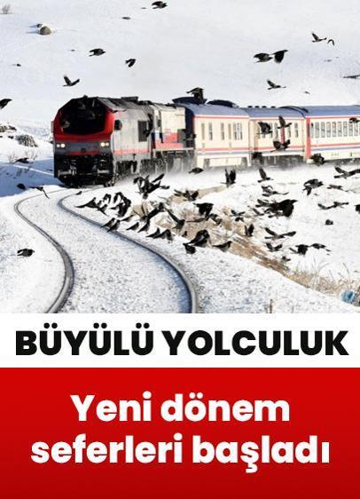 Turistik Doğu Ekspresi seferleri yeniden başladı!