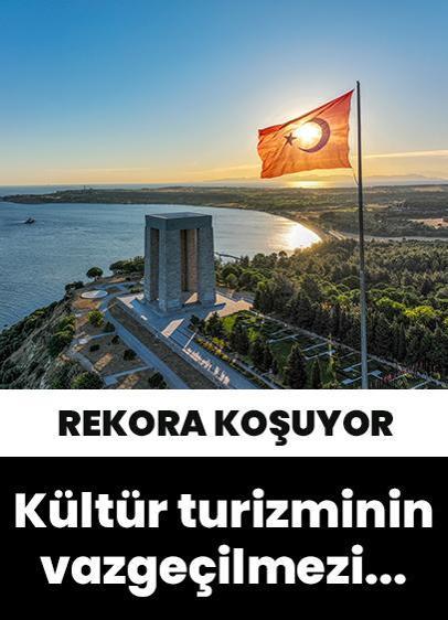 Çanakkale 2024'te ziyaretçi sayısıyla turizmde rekora koşuyor...