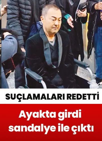 Ayakta girdi sandalye ile çıktı