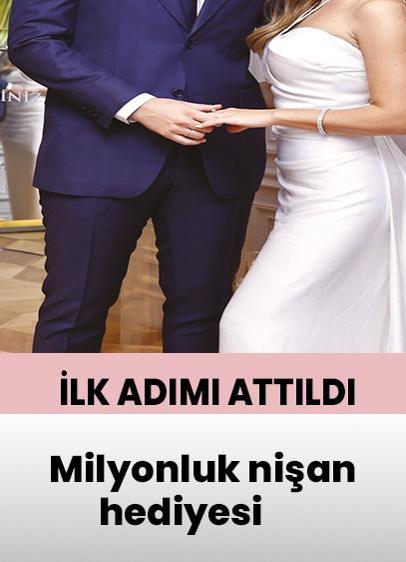 Milyonluk nişan hediyesi