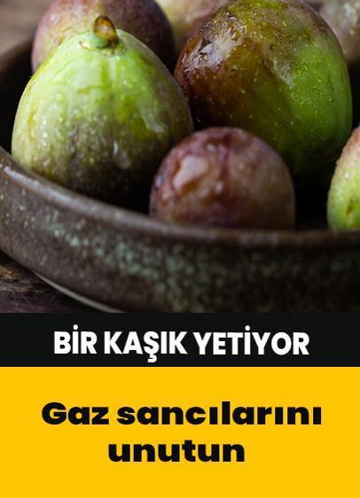 1 kaşık yetiyor! Kabızlık gaz ve şişkinliği unutun