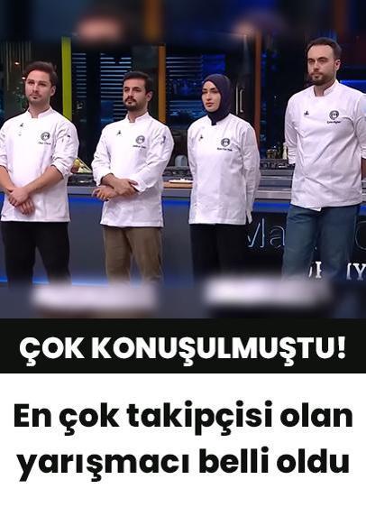 MasterChef'te en yüksek takipçisi olan yarışmacı belli oldu! Beyza mı yoksa Onur mu?