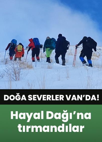 10 dağcı Hayal Dağı'nın zirvesine tırmandı!