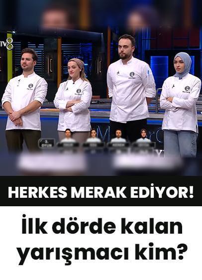 MasterChef Türkiye'de ilk dörde kalan ikinci isim belli oldu!