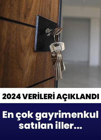 2024'te en çok gayrimenkul satışı yapılan iller açıklandı