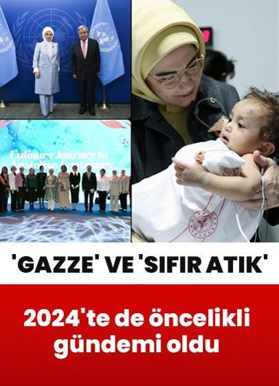 2024'te de öncelikli gündemi "Gazze" ve "Sıfır Atık" oldu