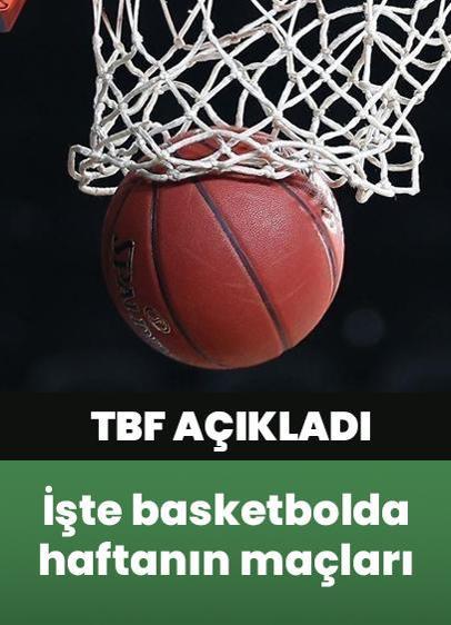 Basketbolda haftanın programı