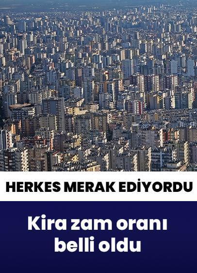 Kira zam oranı belli oldu! Ev ve işyeri sahipleri bu oran üzerinden zam yapacak