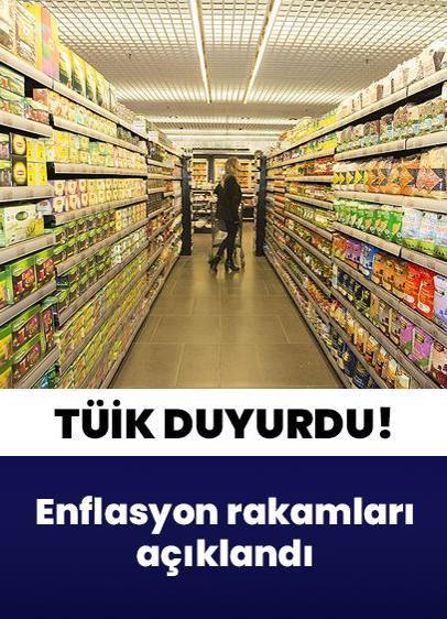 Aralık ayı enflasyon rakamları açıklandı