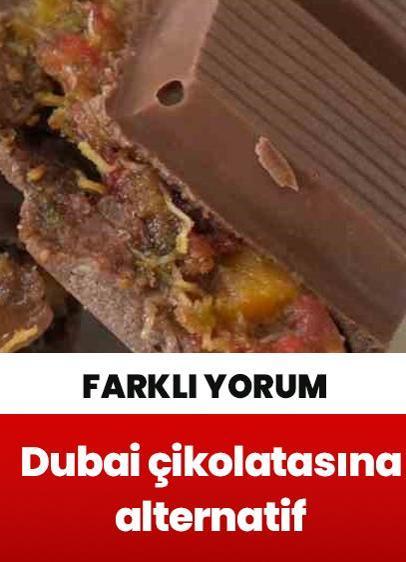 Niğde'nin yerel lezzetleri Dubai çikolatasına farklı bir tat katıyor!