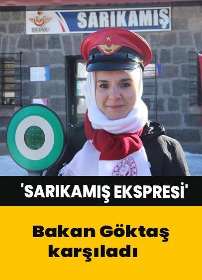 Sarıkamış Ekspresi, Ankara'dan yola çıktı ve Sarıkamış'a ulaştı!