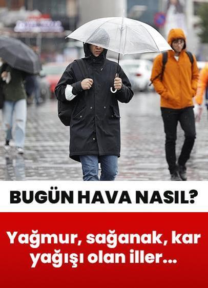 Bugün hava nasıl? 6 Ocak Pazartesi hava durumu: Meteoroloji uyardı! Yağmur, sağanak, kar yağışı olan iller...