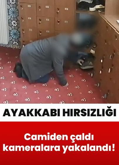 Camiden çaldı, kameralara yakalandı