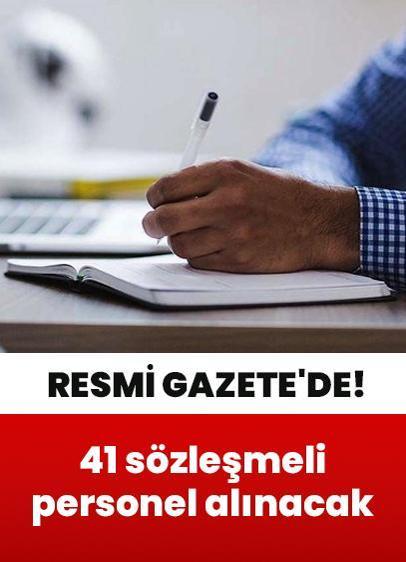 KGM 41 sözleşmeli personel alacak!