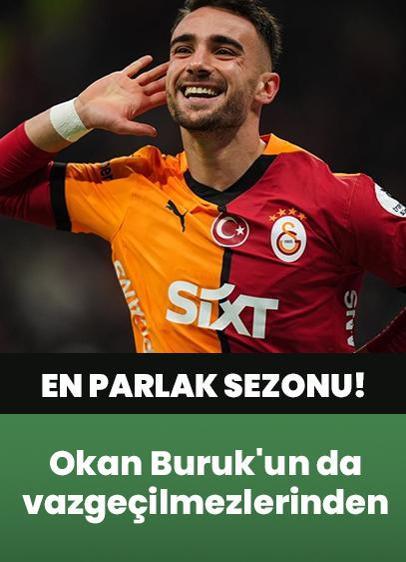 Yunus Akgün'ün en parlak sezonu: Galatasaray'ın yıldız oyuncusu Yunus Akgün, Okan Buruk'un da vazgeçilmezlerinden