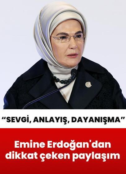 Emine Erdoğan: Gerçek engeller, farkındalıktan yoksun kalplerde saklıdır