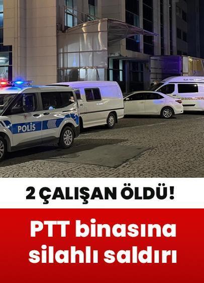 PTT binasına silahlı saldırı