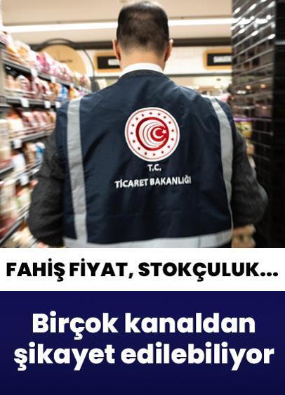 Fahiş fiyatlar ile stokçuluk birçok kanaldan şikayet edilebiliyor