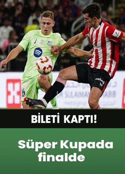 Süper Kupa'da final biletini kaptı