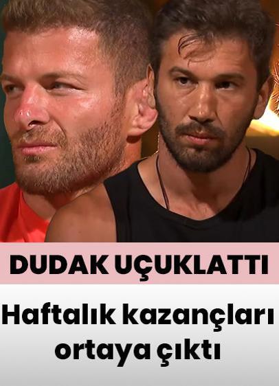 Survivor yarışmacılarının haftalık kazancı ortaya çıktı!