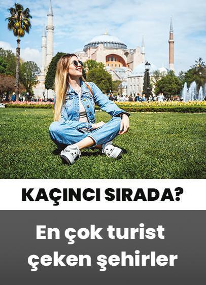 2024'te en çok hangi şehir gezildi! İstanbul kaçıncı sırada?