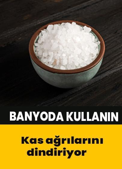 Epsom tuzunun faydası! Vücudumuza etkileri nelerdir?